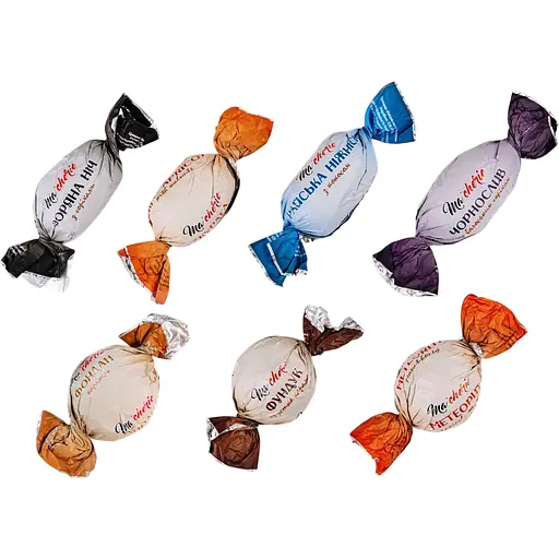 Конфеты Ma`cherie Ассорти фруктово-ореховая 1 кг - фото 1