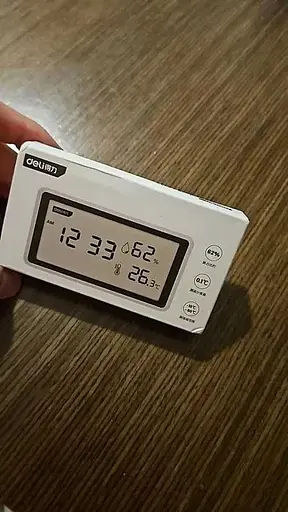 Електронна метеостанція — годинник термометр гігрометр Yopin Deli DL336001 - фото 6