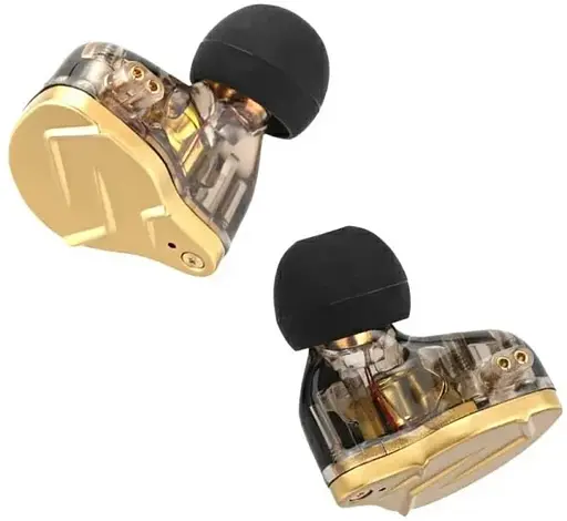 Навушники KZ ZSN Pro X без мікрофона black - фото 4