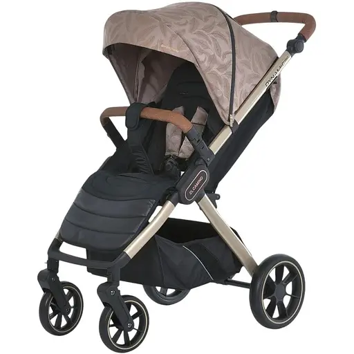 Детская прогулочная коляска-книга El Camino ME 1053G-2 Dynamic Pro Special Beige Бежева