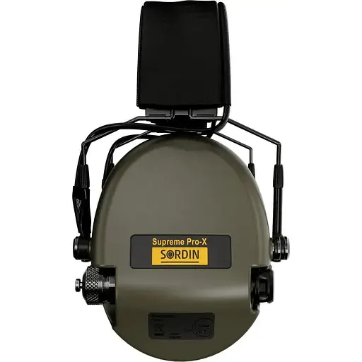 Активные наушники Sordin Supreme Pro X Slim Green (совместимые с ARC Rail) - фото 5