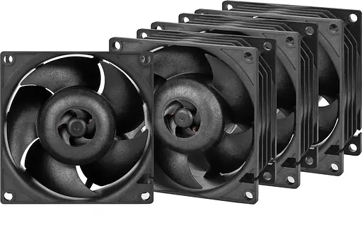 Вентилятор Arctic S8038-10K 4-PACK 80MM (ACFAN00291A) - фото 1