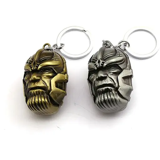 Брелок 3D Avengers: Infinity War Thanos Танос 3D голова bronze.705 - фото 2