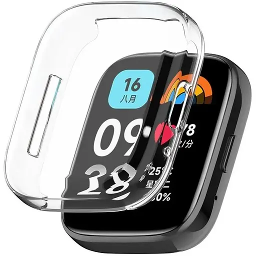 Захисний чохол Tamister для смартгодинника Redmi Watch 3 Active прозорий