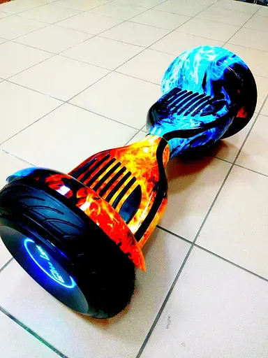 Гіроборд Smart Balance Wheel U20 Premium Вогонь і лід 10.5" - фото 2