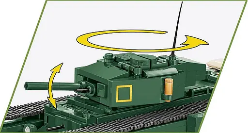 Конструктор дитячий танк Churchill Mk IV COBI 3128 - фото 5