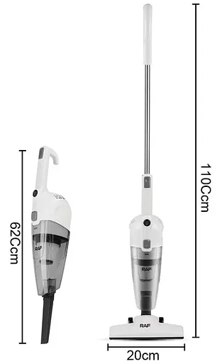 Пилосос вакуумний ручний RAF R.8673 пилосос без мішка акамуляторний 600 Вт Білий - фото 7