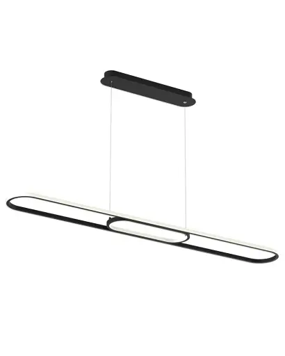 Підвісний світильник, люстра Goldlux 335180 Cordoba LED 1x32W 4000K 4800Lm IP20 чорний - фото 1