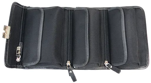 Чоловіча шкіряна барсетка Giorgio Ferretti 18,5х14х11 см acs0023689 - фото 7