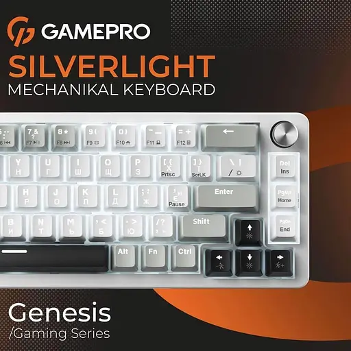 Клавіатура GamePro Genesis Silverlight MK116 (MK116) - фото 6