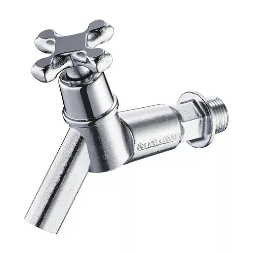 Монокран настінний хром Wezer JIK22-102 Хром - фото 1