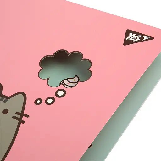 Зошит А4 Yes Pusheen з висічкою 40 аркушів у клітинку (681856) - фото 2