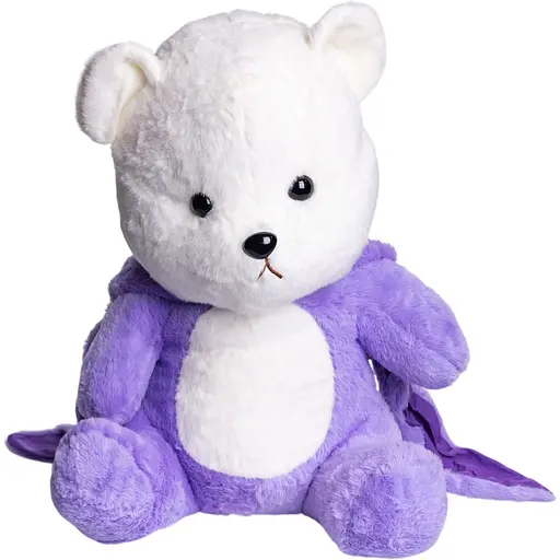 М'яка іграшка Ведмедик Тедді в костюмі Ангел з пледом 100х180 см ТМ COLORFUL HOME 520-2V