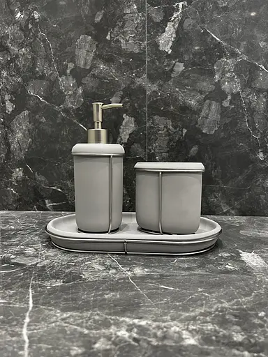 Набір для ванної кімнати 3 предмети - фото 3