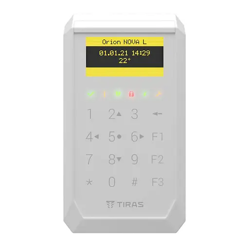 Клавіатура Tiras K-PAD OLED White з OLED-дисплеєм (21-00087) - фото 4