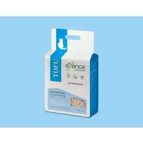 Наполнитель для кошачьего туалета Essence из тофа натуральный аромат 6 л - фото 6