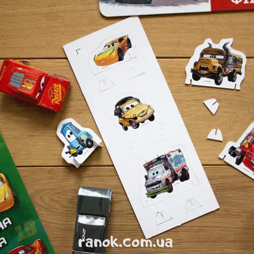 Дисней. Книжка-конструктор-3D. Назустріч пригодам! Тачки 3. (У) - фото 3