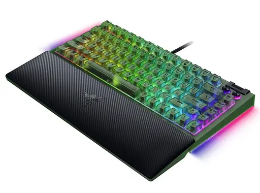 Клавіатура Razer BlackWidow V4 75% Compact Phantom Green (RZ03-05003300-R3M1) - фото 4