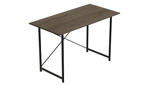 Стол письменный Line Лайт Ferrum-decor 750x1200x600 Черный металл ДСП Дуб Сонома Трюфель 16 мм (FRD-104861) - фото 7