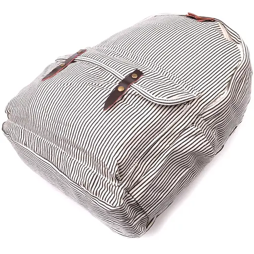 Летний женский рюкзак с качественного текстиля Vintage 32х41х10 см sum0027397 - фото 3