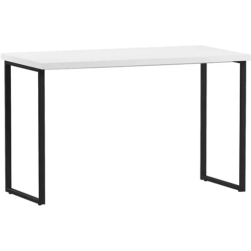 Стіл прямий лофт ОП-151 Orange-Line 1200х600х750 Чорний/Білий