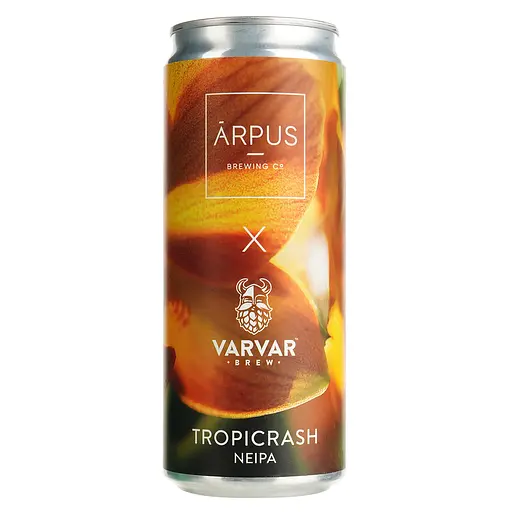 Пиво Varvar Tropicrash NEIPA світле нефільтроване 7% 0.33 л з/б - фото 2