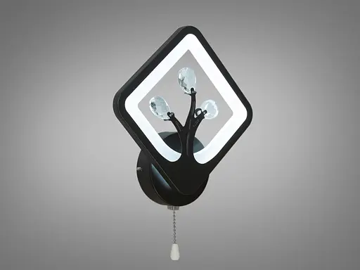 Лаконічний світлодіодний приліжковий світильник Romin 15 W чорний - фото 2