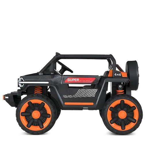 Електромобіль дитячий Bambi Джип Racer M 5824EBLR 19 24V Карбоновий - фото 7