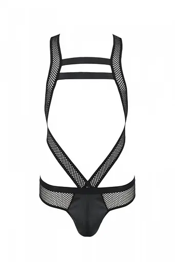 Боді чоловіче Passion Free Your Senses Victor 045 S/M чорний - фото 3