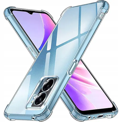 TPU чохол Getman Ease logo посилені кути Full Camera для Oppo A57s / A57 4G / A77s Безбарвний (прозорий)