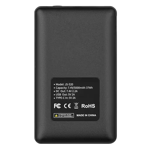 Акумуляторна батарея 2E Tactical 7.4 В, 5000 мАг для одягу з підігрівом - фото 3