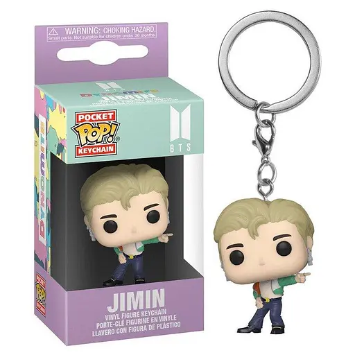 Фигурка-брелок Funko Pop Фанко Поп BTS Jimin (Dynamite) БТС Пак Чимин 4см BTS Key J 222 - фото 1