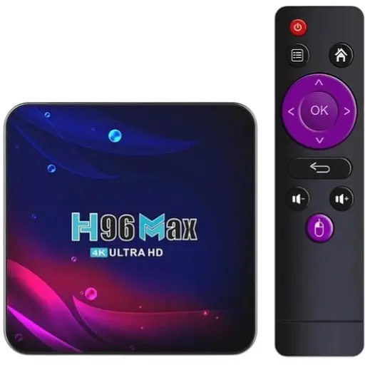 Смарт ТВ Smart TV Box Android H96 4/64 Gb MAX V11, медиаплеер IPTV