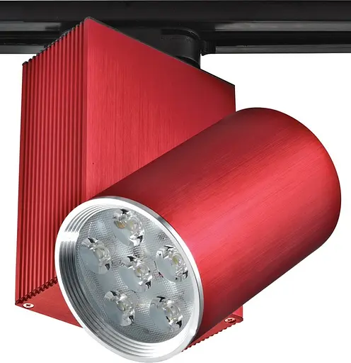 Светильник трековый поворотный LED 205/6x3W NW RED Brille L8-009 - фото 5