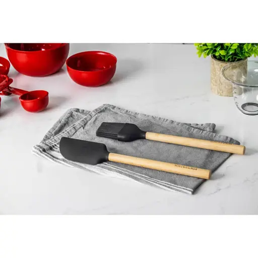 Лопатка для теста KitchenAid Classic 33.6 см черный (KQG637OHOBE) - фото 4