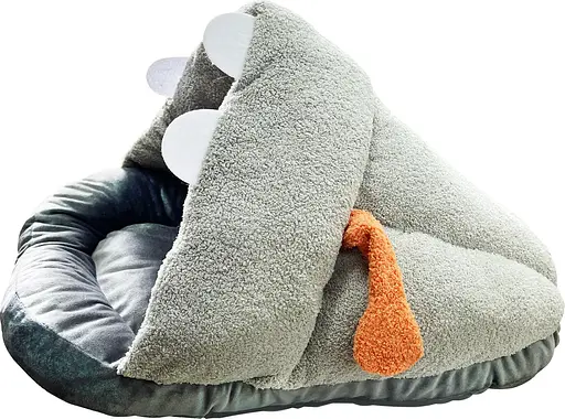 Уценка. Лежак для кошек Aidog Monster 64х42х30 см серый  - фото 3