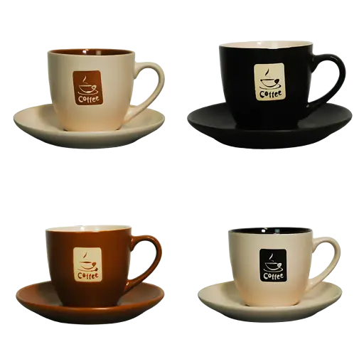 Чашка Vittora З блюдцем в коробці Купаж 250 мл 1 шт. (134846) - фото 2