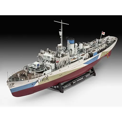 Сборная модель-копия Revell Корвет класса Флауэр HMCS Snowberry 1:144 (RVL-05132) - фото 4