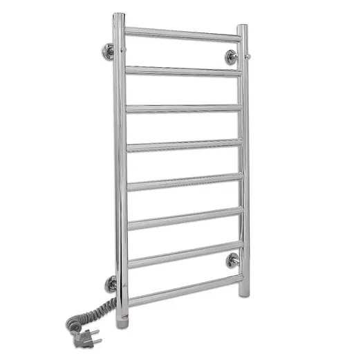 Електрична рушникосушарка Laris Альфа П8 400x800 Е ліва 73207459, Хром, Ліве, Механічний - фото 1