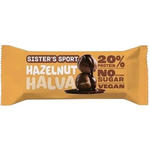 Протеїнова халва Sister's Sport Protein Halva, 40 грам - Фундук