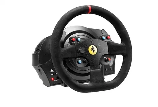 Thrustmaster Руль и педали для PC/PS4/PS3 T300 Ferrari Integral RW Alcantara edition - фото 8