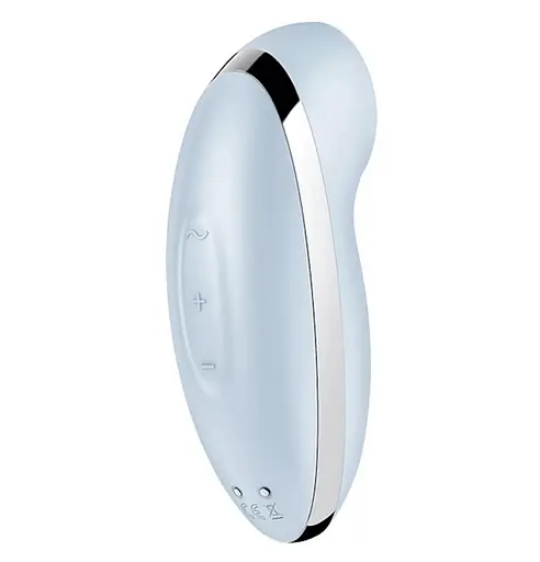 Вібратор для клітора Satisfyer Tap Climax 2 блакитний - фото 3