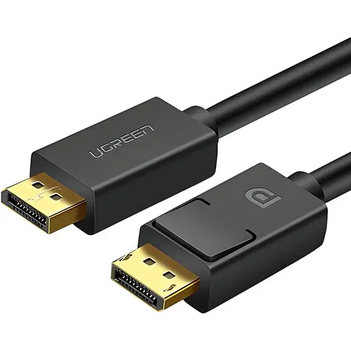 Кабель Ugreen DisplayPort M - M V1.2 Кабель 4K 60Гц 2K 144 Гц 3 м DP102 черный