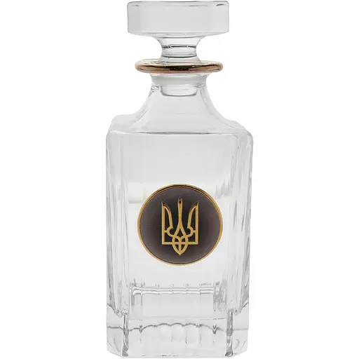 Подарунковий набір Boss Crystal Нацполіція України графин - фото 2