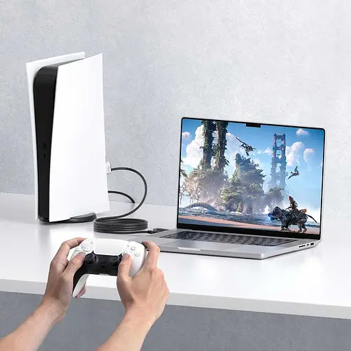 Внешняя карта видеозахвата (кабель) Xiaomi HAGiBiS HDMI на USB / Type-C 1080P@60fps 100W PD (UHC10) - фото 6