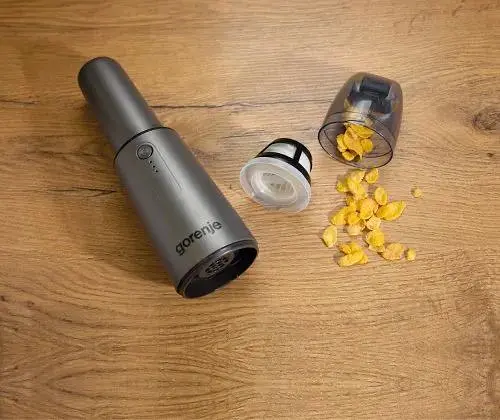 Пылесос автомобильный Gorenje 70 Вт автон. работа до 12 мин серый - фото 5