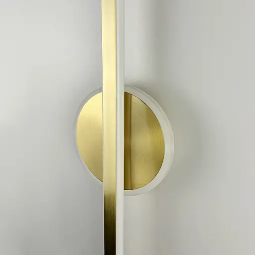 Видовжене світлодіодне латунне бра 100 см 4000K Арт. WB 32/1000 AB Line F - фото 2