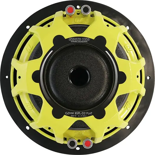 Сабвуферный динамик Ground Zero GZHW 8SPL-D2 FLAT - фото 4