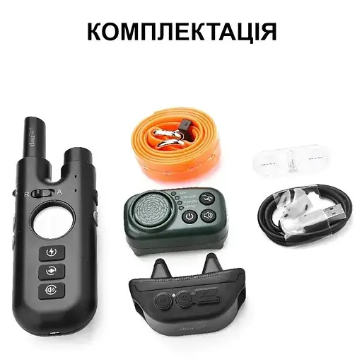 Електронний нашийник для собак 3 в 1 дресирування біпер антилай DOBE DB600 - фото 3