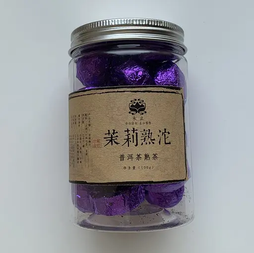 Шу пуэр мини то ча с жасмином 100 г